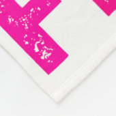 Bigfoot Nk Ribbon Fight Breast Cancer Awareness Me Fleecedecke (Ecke)