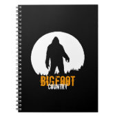 Bigfoot-Notebook Notizblock (Vorderseite)