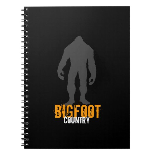 Bigfoot-Notebook Notizblock (Vorderseite)