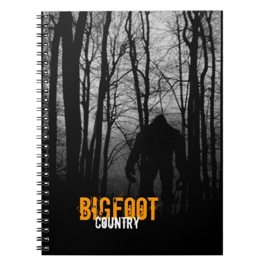 Bigfoot-Notizbuch Notizblock (Vorderseite)