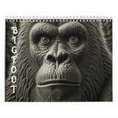 Bigfoot oder Sasquatch Cryptid Kalender (Titelbild)