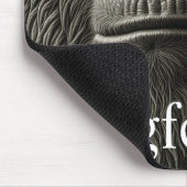 Bigfoot oder Sasquatch Nah Mousepad (Ecke)