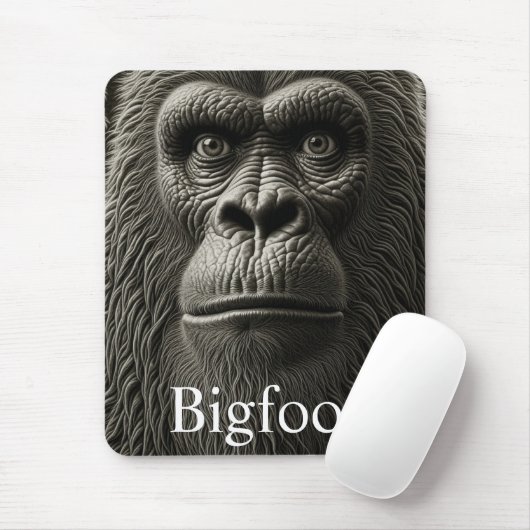 Bigfoot oder Sasquatch Nah Mousepad (Mit Mouse)