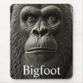 Bigfoot oder Sasquatch Nah Mousepad (Vorne)