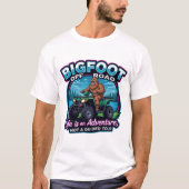 Bigfoot Off Road Life is an Adventure  T-Shirt (Vorderseite)