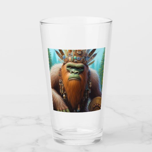 Bigfoot Öko Warrior Glas (Vorderseite)