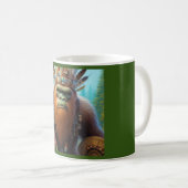 Bigfoot Öko Warrior Kaffeetasse (VorderseiteRechts)