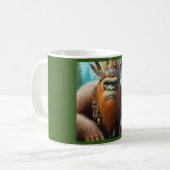 Bigfoot Öko Warrior Kaffeetasse (Vorderseite Links)