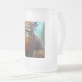Bigfoot Öko Warrior Mattglas Bierglas (VorderseiteRechts)