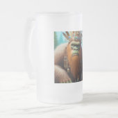 Bigfoot Öko Warrior Mattglas Bierglas (Vorderseite Links)