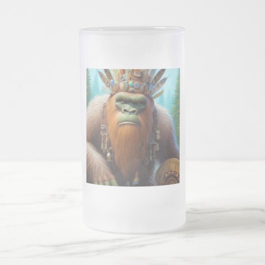 Bigfoot Öko Warrior Mattglas Bierglas (Mittel)