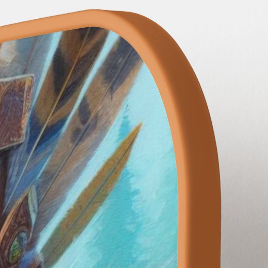 Bigfoot Öko Warrior Pickleball Schläger (Linke Seite)