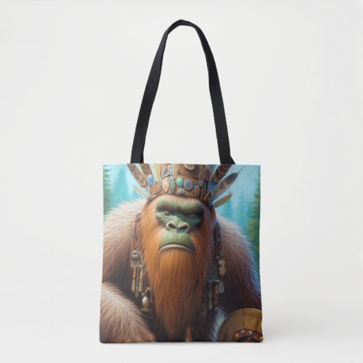 Bigfoot Öko Warrior Tasche (Vorderseite)