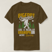 Bigfoot Opa Wie ein regelmäßiger Opa, aber Weg Squ T-Shirt (Design vorne)