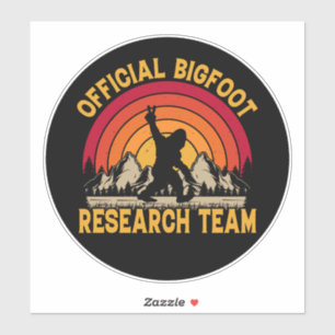 Bigfoot Original Research Team Aufkleber