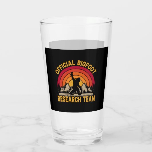 Bigfoot Original Research Team Ber Glass Glas (Rückseite)