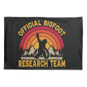 Bigfoot Original Research Team Kissenbezug (Rückseite)