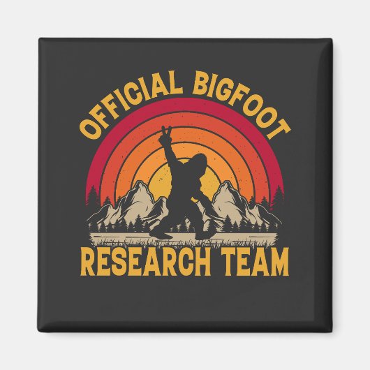 Bigfoot Original Research Team Magnet (Vorne)