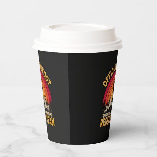 Bigfoot Original Research Team Pappbecher (Links)