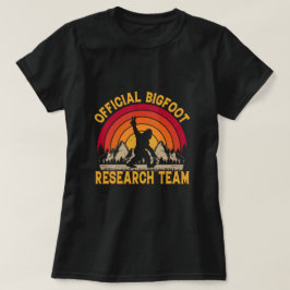 Bigfoot Original Research Team Womens T-Shirt
