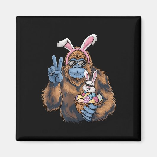 Bigfoot Oster Magnet (Vorne)