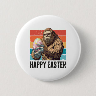 Bigfoot Ostereier Happy Ostertag Bigfoot Lover Button