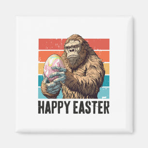Bigfoot Ostereier Happy Ostertag Bigfoot Lover Magnet