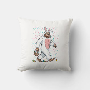 Bigfoot-Osterhasen-Kostüm Lustiger Sasquatch Männe Kissen