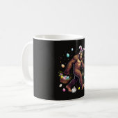 Bigfoot Ostertag Lustiger Sasquatch Kaffeetasse (Vorderseite Links)