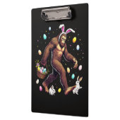 Bigfoot Ostertag Lustiger Sasquatch Klemmbrett (Links)