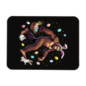 Bigfoot Ostertag Lustiger Sasquatch Magnet (Horizontal)