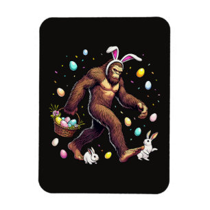 Bigfoot Ostertag Lustiger Sasquatch Magnet