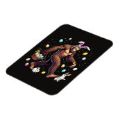 Bigfoot Ostertag Lustiger Sasquatch Magnet (Linke Seite)