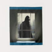 Bigfoot Outside My Window! Wandteppich (Vorderseite)