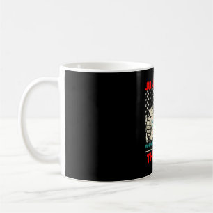 Bigfoot Papa mit der Milch lustiger Vatertag Kaffeetasse