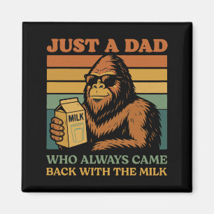 Bigfoot Papa nur ein Vater, der immer wieder mit Magnet