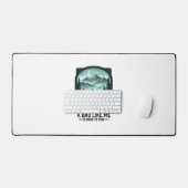 Bigfoot Papa Vintage Gravur Lustiges Vater Shirt D Schreibtischunterlage (Tastatur & Maus)