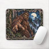 Bigfoot, Paper Cut Monster Mousepad (Mit Mouse)