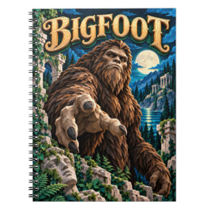Bigfoot, Paper Cut Monster Notizblock