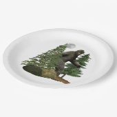 Bigfoot Pappteller (Schrägansicht)