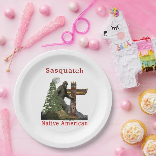 Bigfoot Pappteller (Party)