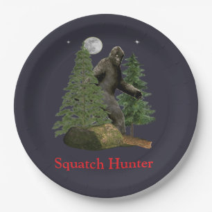 Bigfoot Pappteller