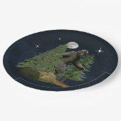 Bigfoot Pappteller (Schrägansicht)
