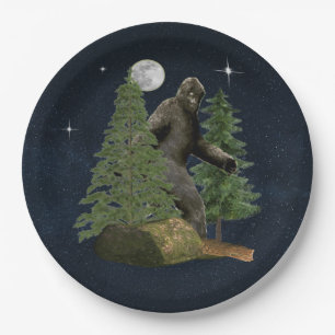Bigfoot Pappteller