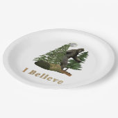 Bigfoot Pappteller (Schrägansicht)