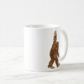 Bigfoot Peace Sign Kaffeetasse (VorderseiteRechts)