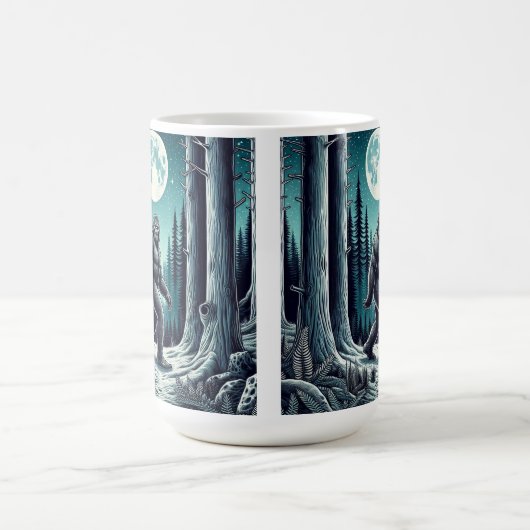Bigfoot, Perfekt für Sasquatch Liebhaber Kaffeetasse (Mittel)