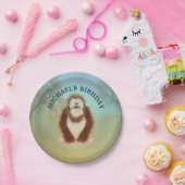 Bigfoot Personalisiert Geburtstag Pappteller (Party)