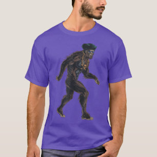 Bigfoot Pirate - Sasquatch Big Foot - Spooky for H T-Shirt