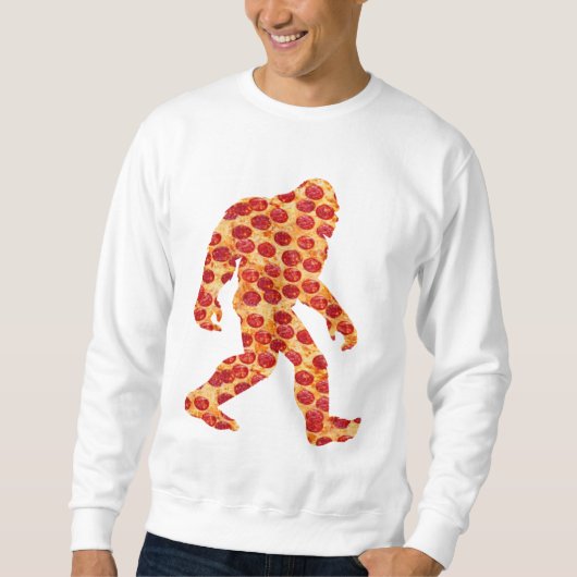 Bigfoot Pizza Sweatshirt (Vorderseite)